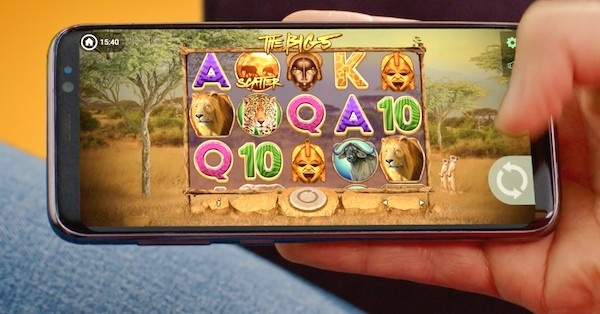 Playing on mobile